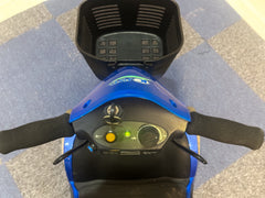 Kymco Mini LS Used Electric Mobility Scooter Small Portable Lightweight Transportable Boot Blue