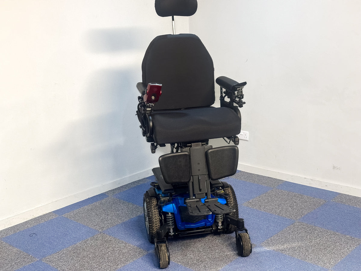 Pride Quantum Q6 Edge 2.0 6mph MWD Powerchair Electric Wheelchair Power Tilt Recline Riser Leg Rest