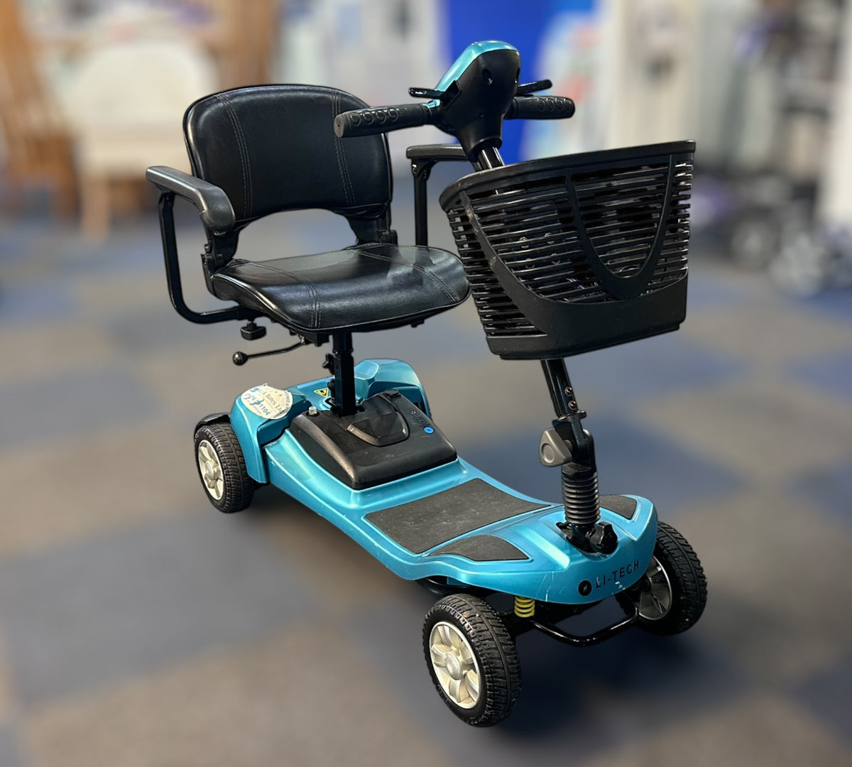 Li-Tech Air Lithium Mobility Scooter – Lightweight Boot Scooter Main image