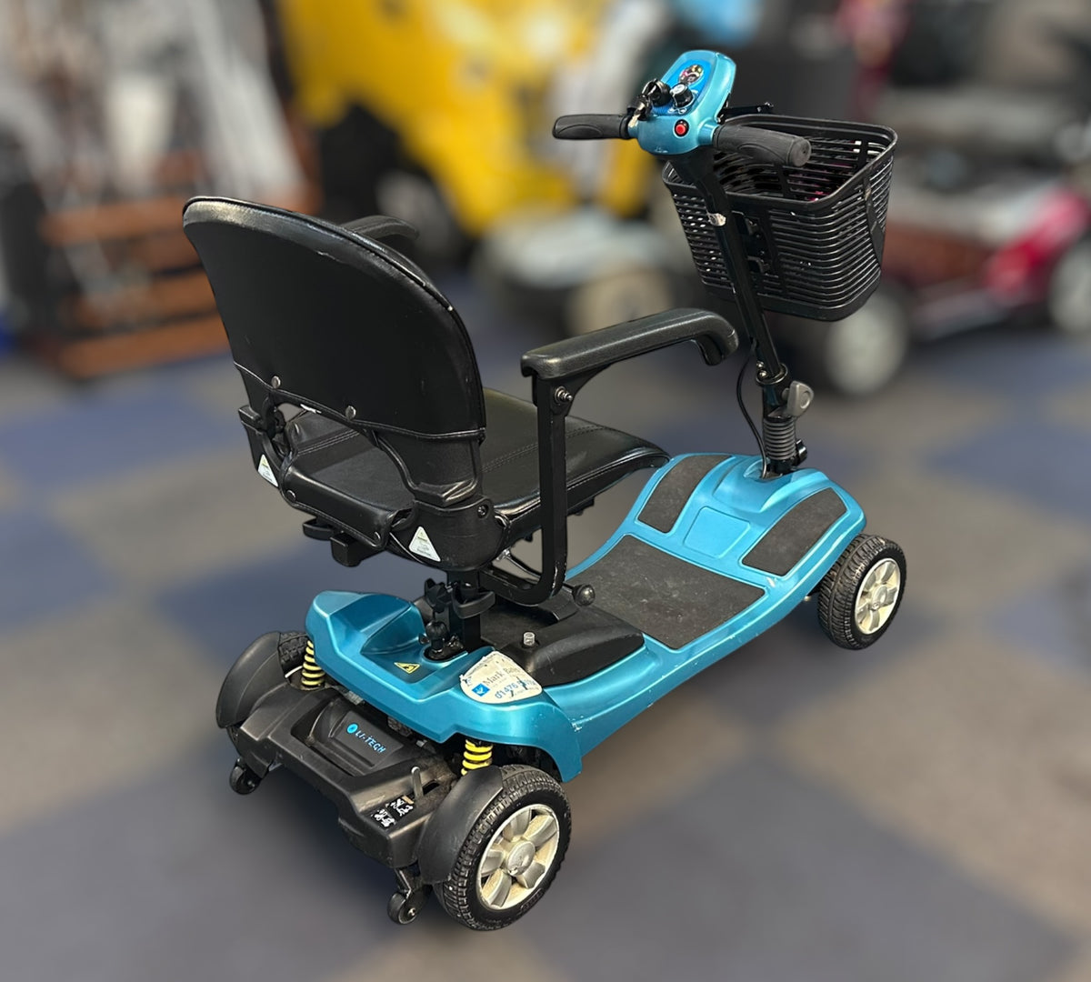Li-Tech Air Lithium Mobility Scooter – Lightweight Boot Scooter