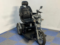 Drive Sport Rider Chrome Black Mobility Scooter Large 3 Wheel Trike Road Legal