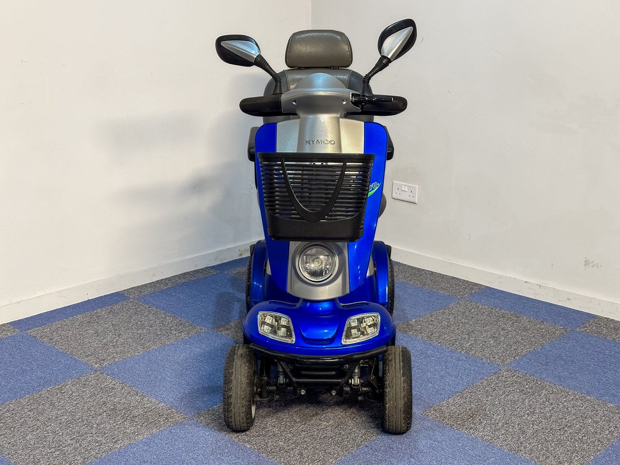 Kymco Midi XLS 8mph Comfy Pavement Mobility Scooter Blue Secondary image