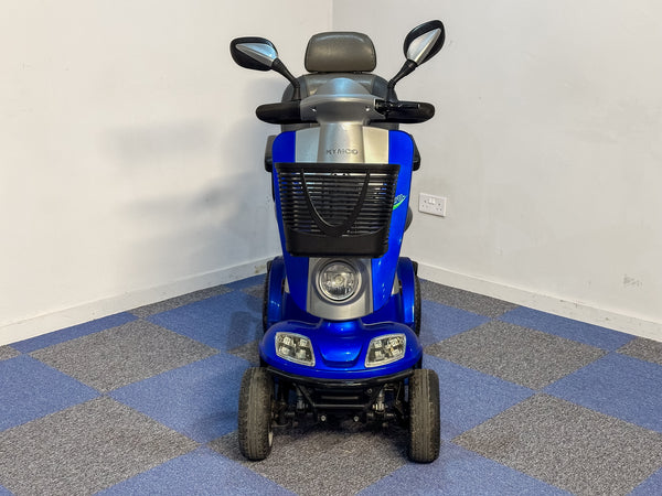 Kymco Midi XLS 8mph Comfy Pavement Mobility Scooter Blue