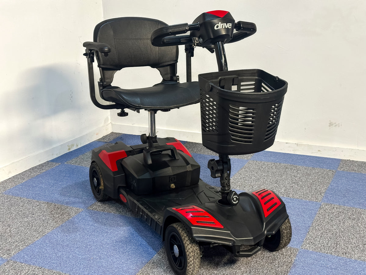 Drive Style Mobility Scooter Transportable Boot Folding Portable Indoor Outdoor Red Main image