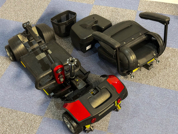 Livewell Jaunt Mobility Scooter Boot Transportable Red Drive Devilbiss