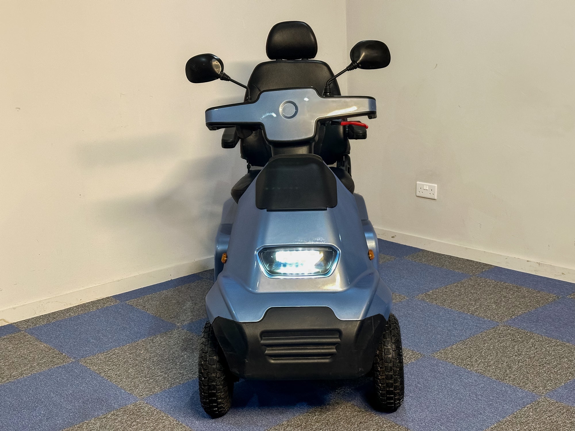 2019 TGA Breeze S4 Blue All-Terrain 8mph Mobility Scooter Road Legal Secondary image