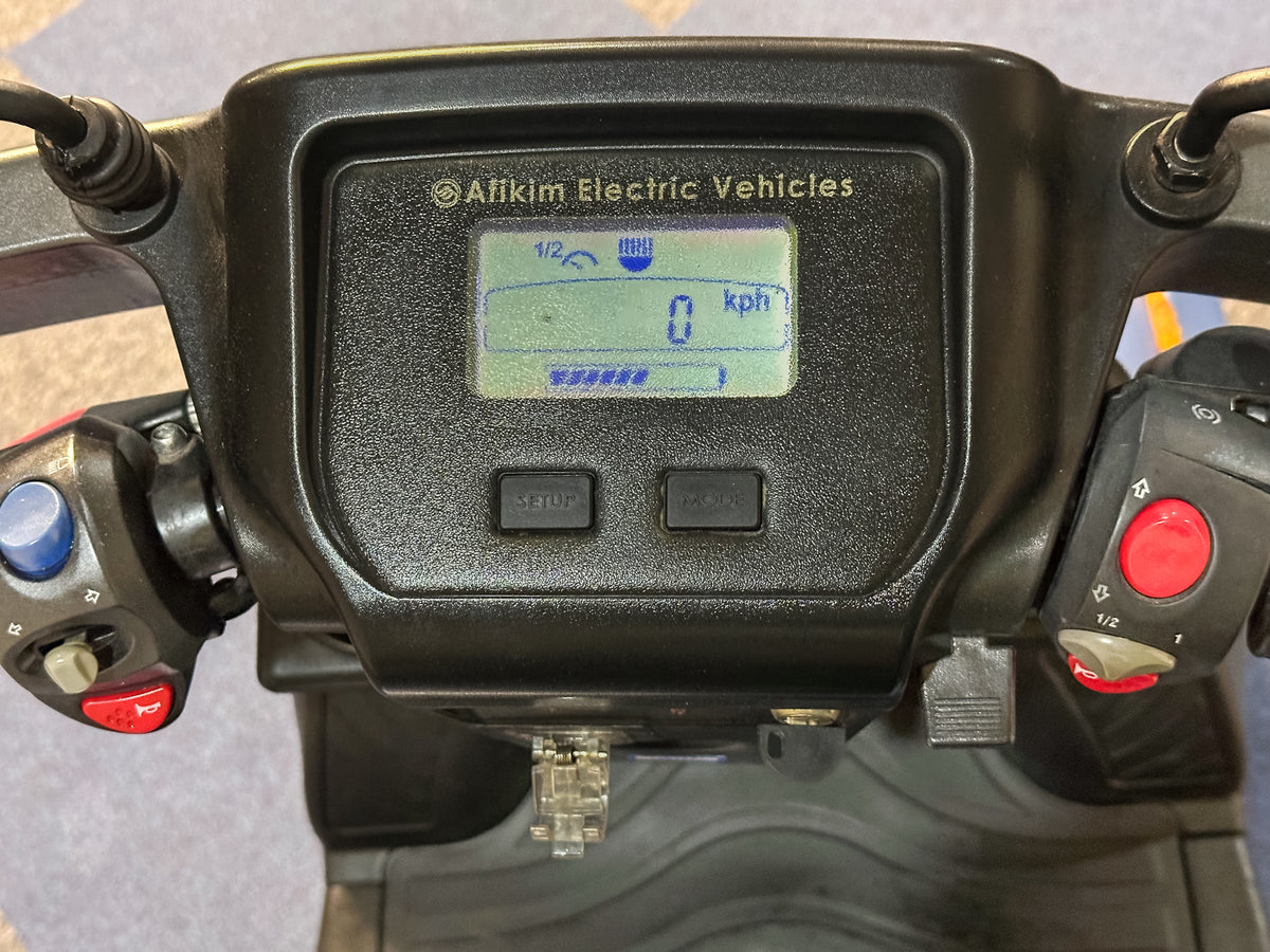 2019 TGA Breeze S4 Blue All-Terrain 8mph Mobility Scooter Road Legal