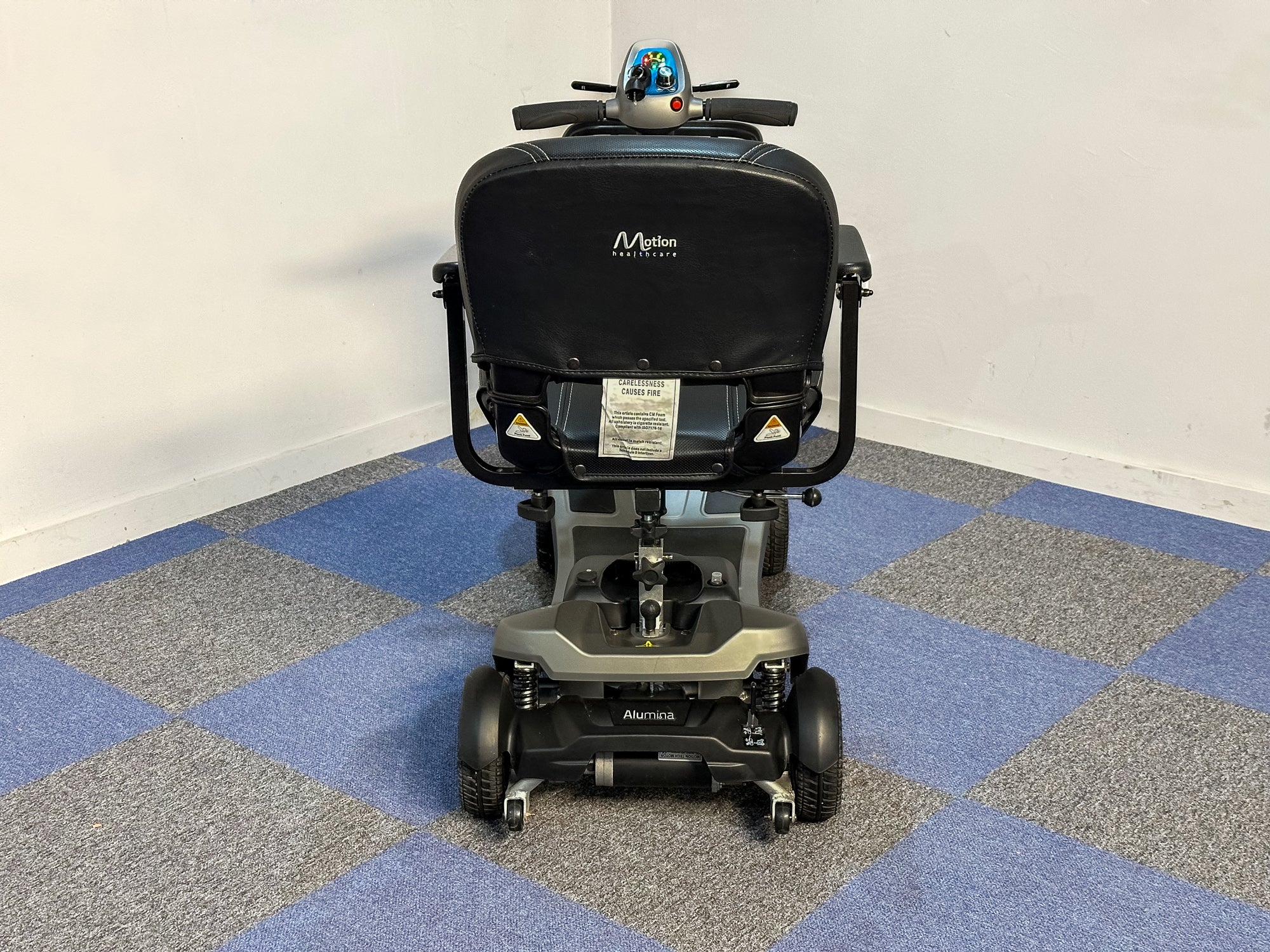 Motion Healthcare Alumina Pro Mobility Scooter Grey 40ah 30 miles