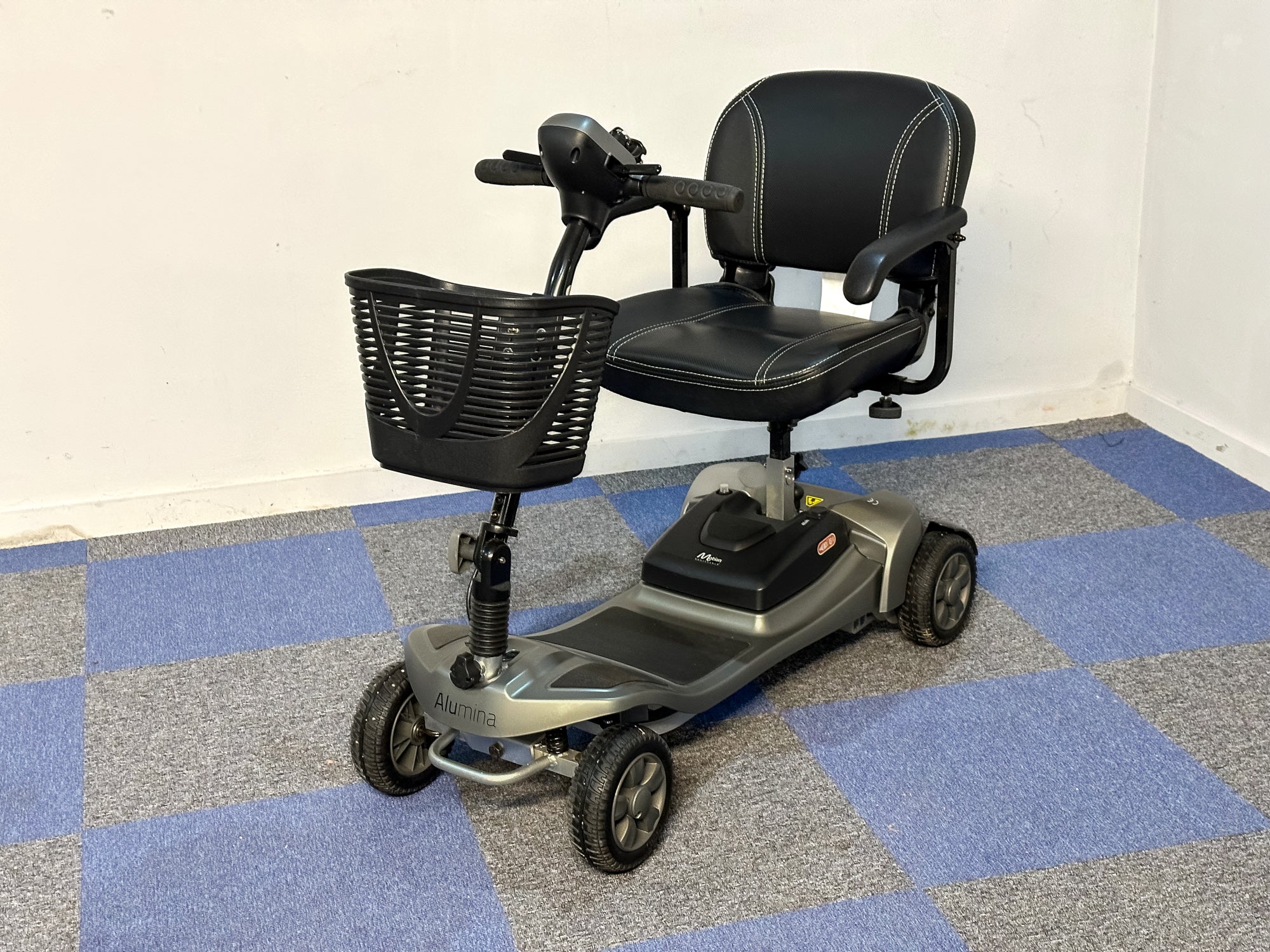 Motion Healthcare Alumina Pro Mobility Scooter Grey 40ah 30 miles