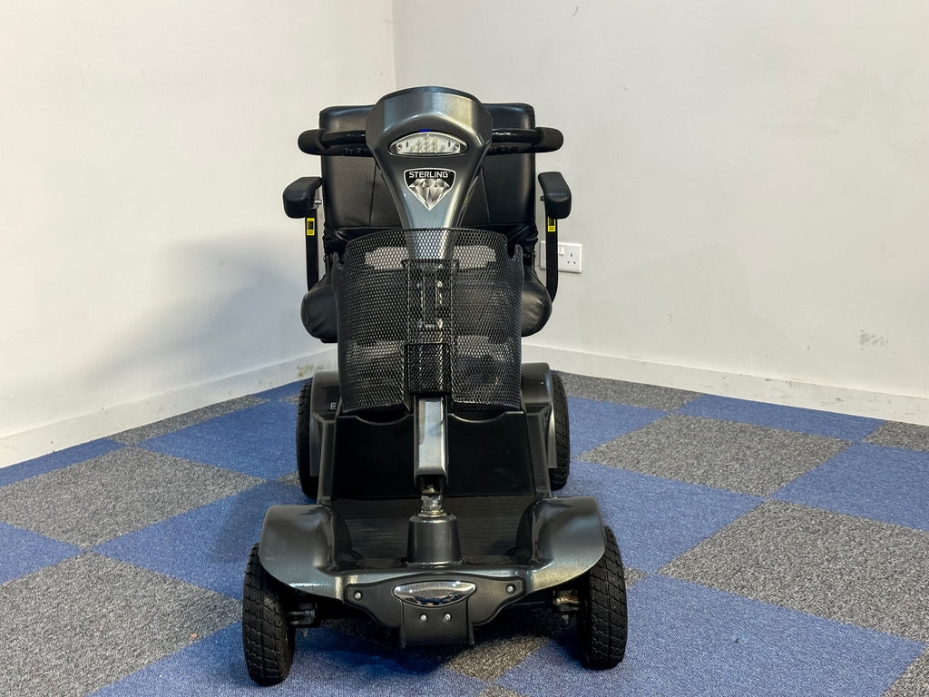 Sapphire 2 Mobility Scooter Transportable Boot Comfy Pneumatic Grey Sunrise Medical