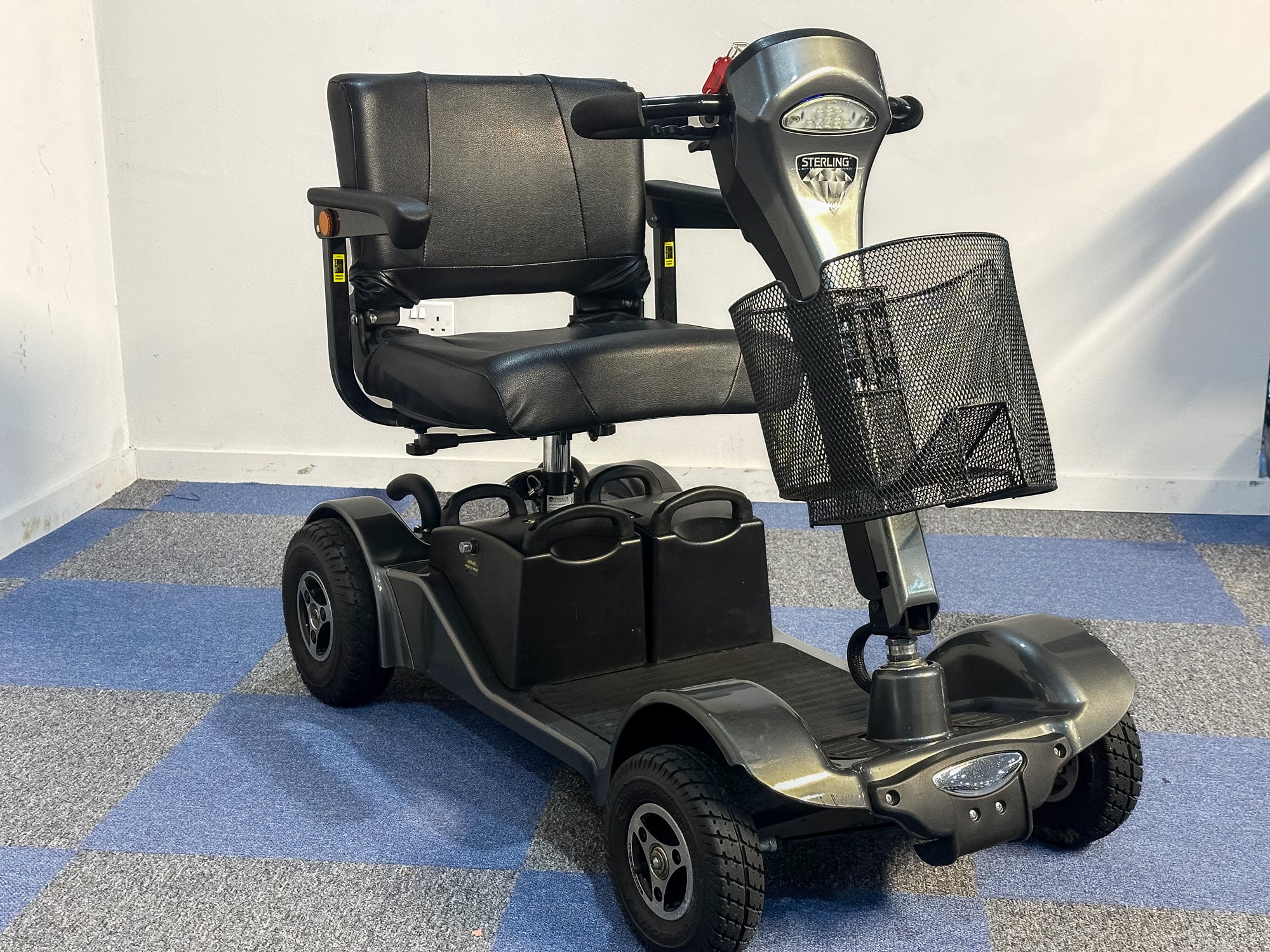 Sterling Sapphire 2 Mobility Scooter Hardly Used New Batteries Sterling Sapphire 2 Mobility Scooter Hardly Used New Batteries