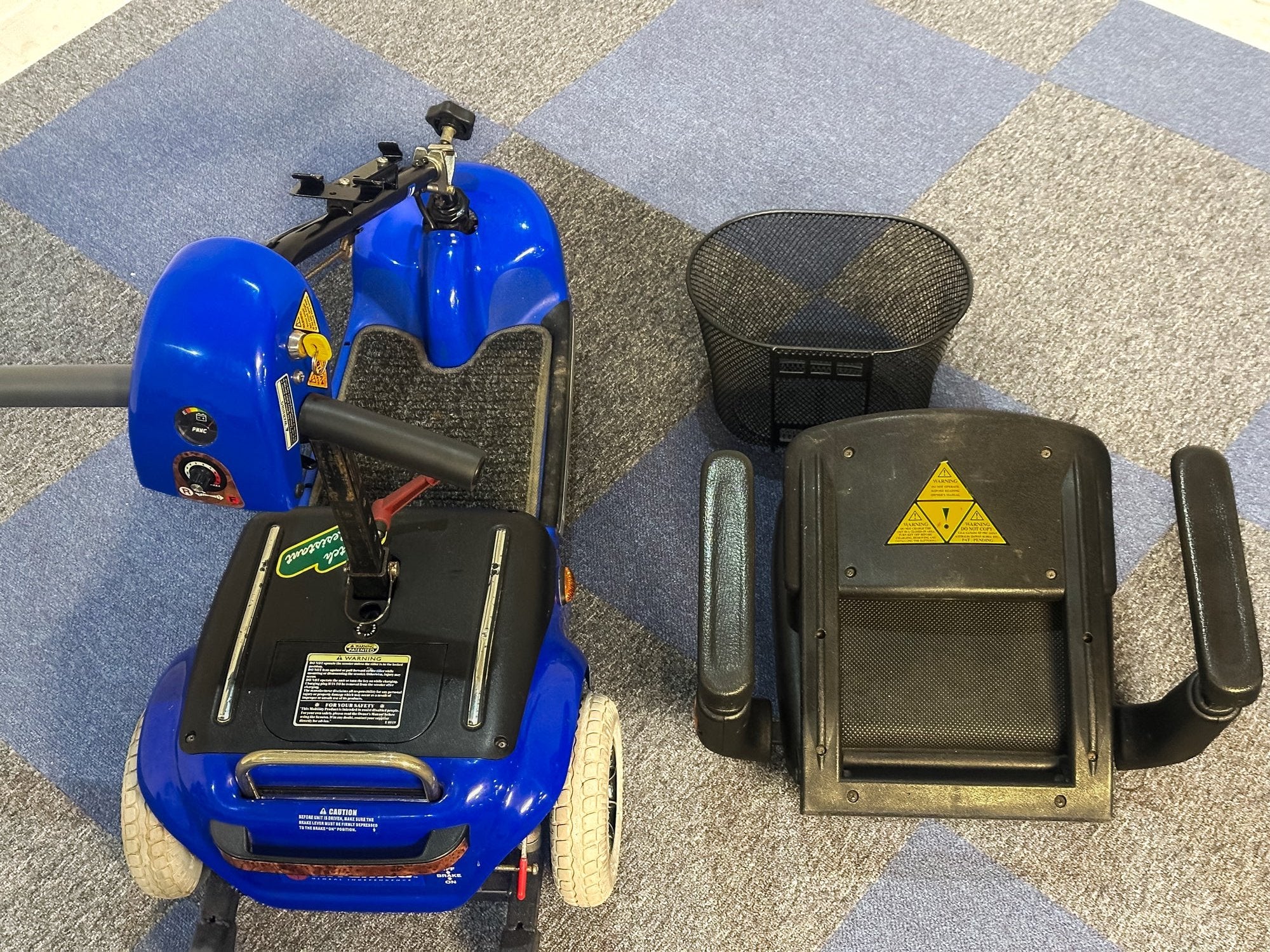 Shoprider Wispa Whisper 4mph Small Transportable Mobility Scooter Secondary image