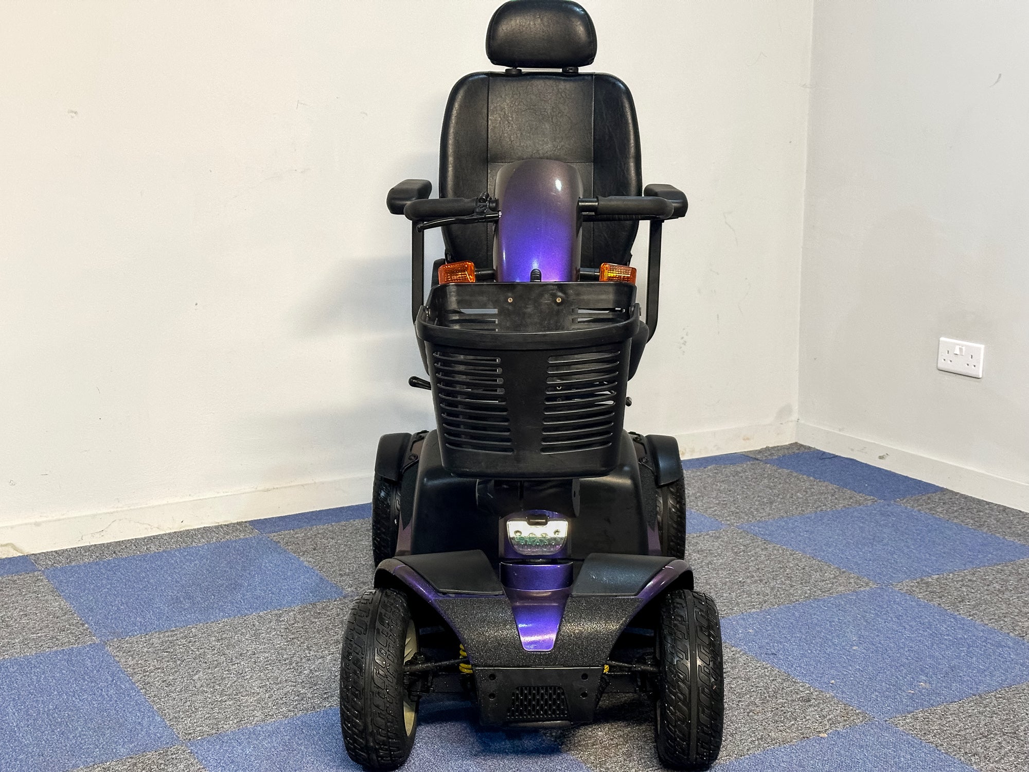 Pride Colt Sport Used Electric Mobility Scooter 8mph Transportable Suspension Pavement Road Legal Purple