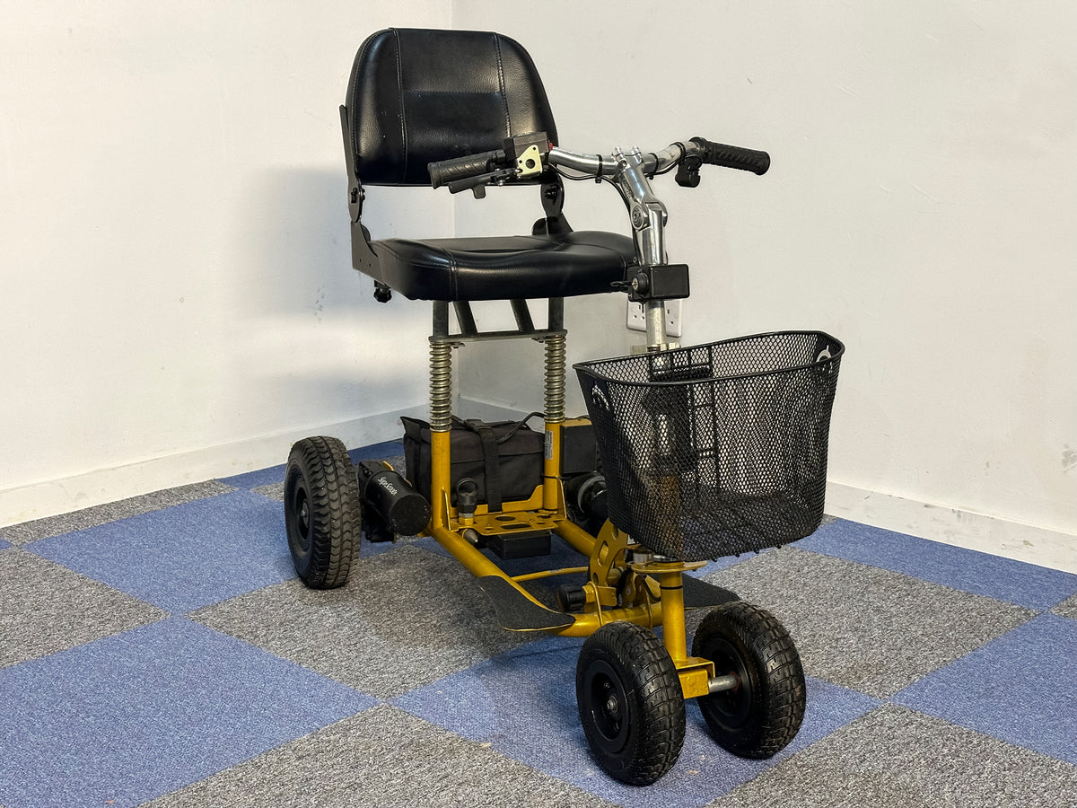 SupaScoota Sport XL Transportable Mobility Boot Scooter Trike All-Terrain Yellow Main image