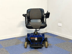 Pride Go Chair 4mph Indoor Powerchair Electric Wheelchair Blue 18inch seat