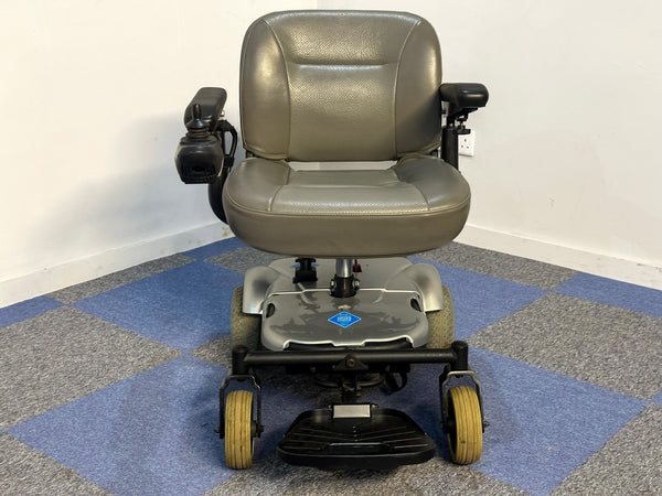 Rascal P321 Indoor Electric Wheelchair Powerchair Small Compact Silver