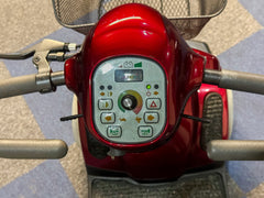 TGA Sonet 6mph Midsize Classic Mobility Scooter Red Comfy