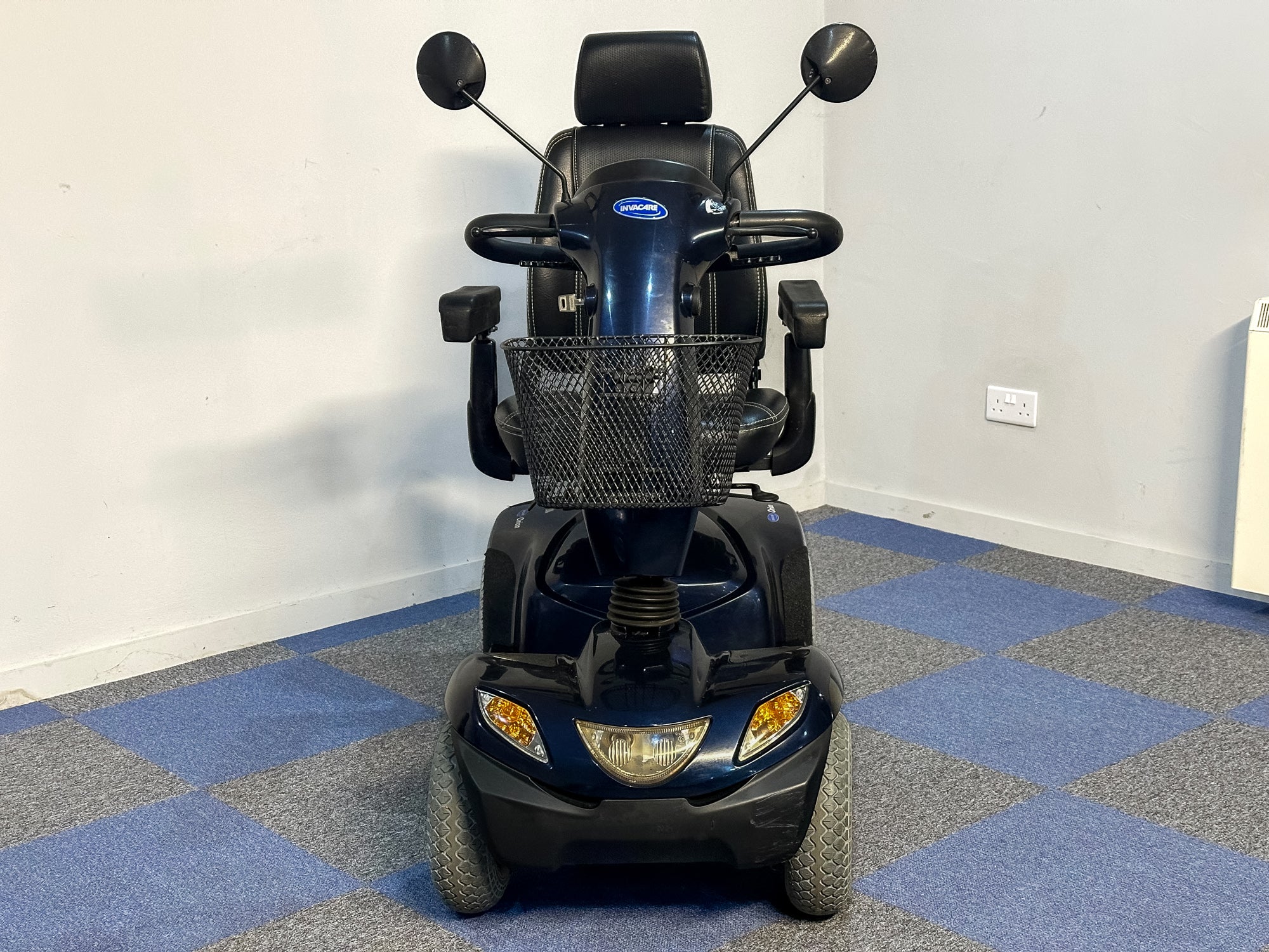 Invacare Orion Pavement & Road Mobility Scooter 8mph Electric Blue Secondary image