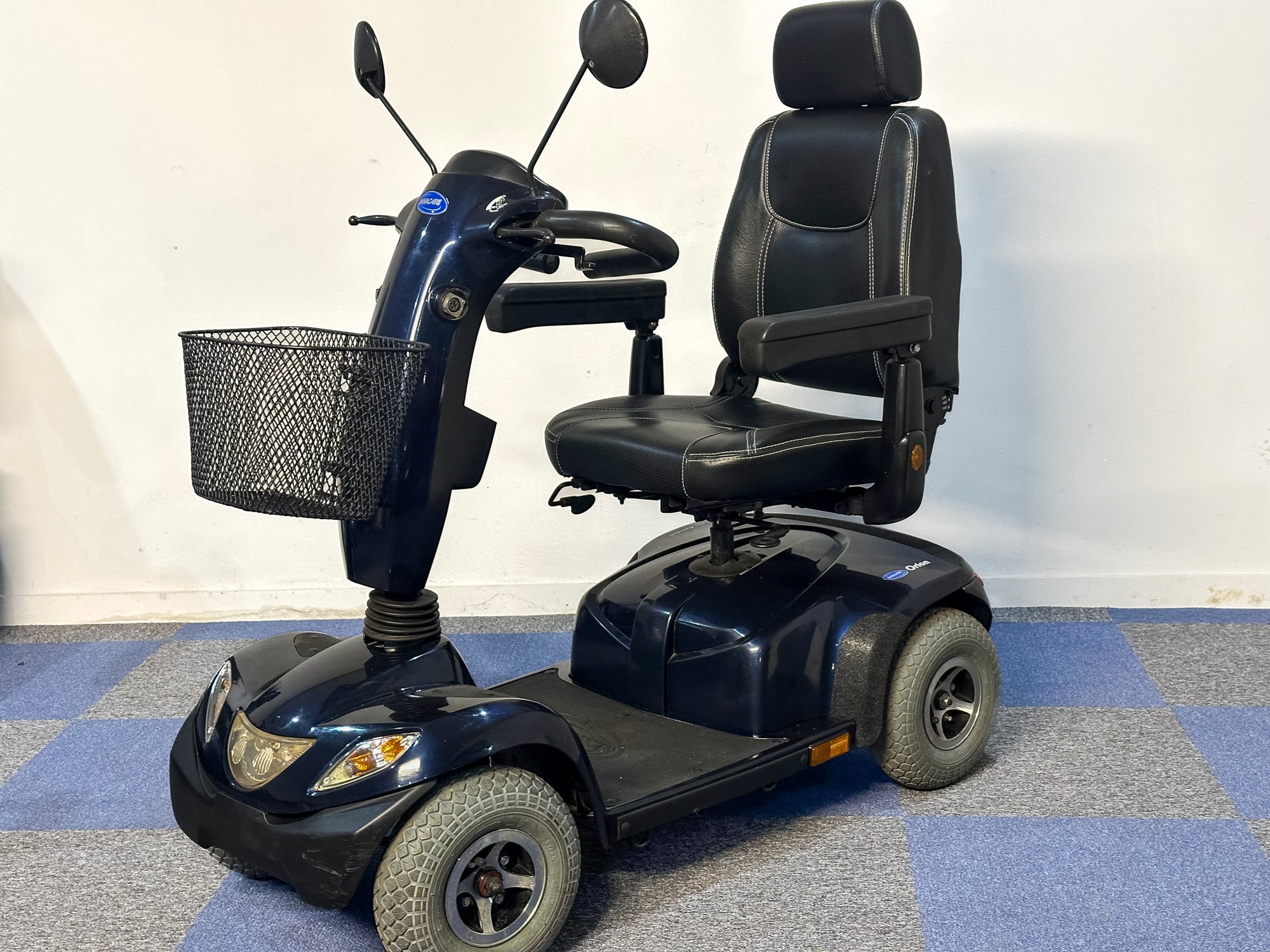 Invacare Orion Pavement & Road Mobility Scooter 8mph Electric Blue