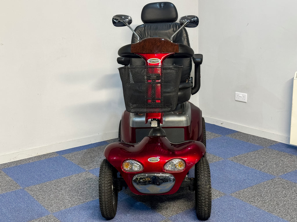 Shoprider Cordoba Used Mobility Scooter Large All-Terrain 8mph Roma Off-Road Red 13295