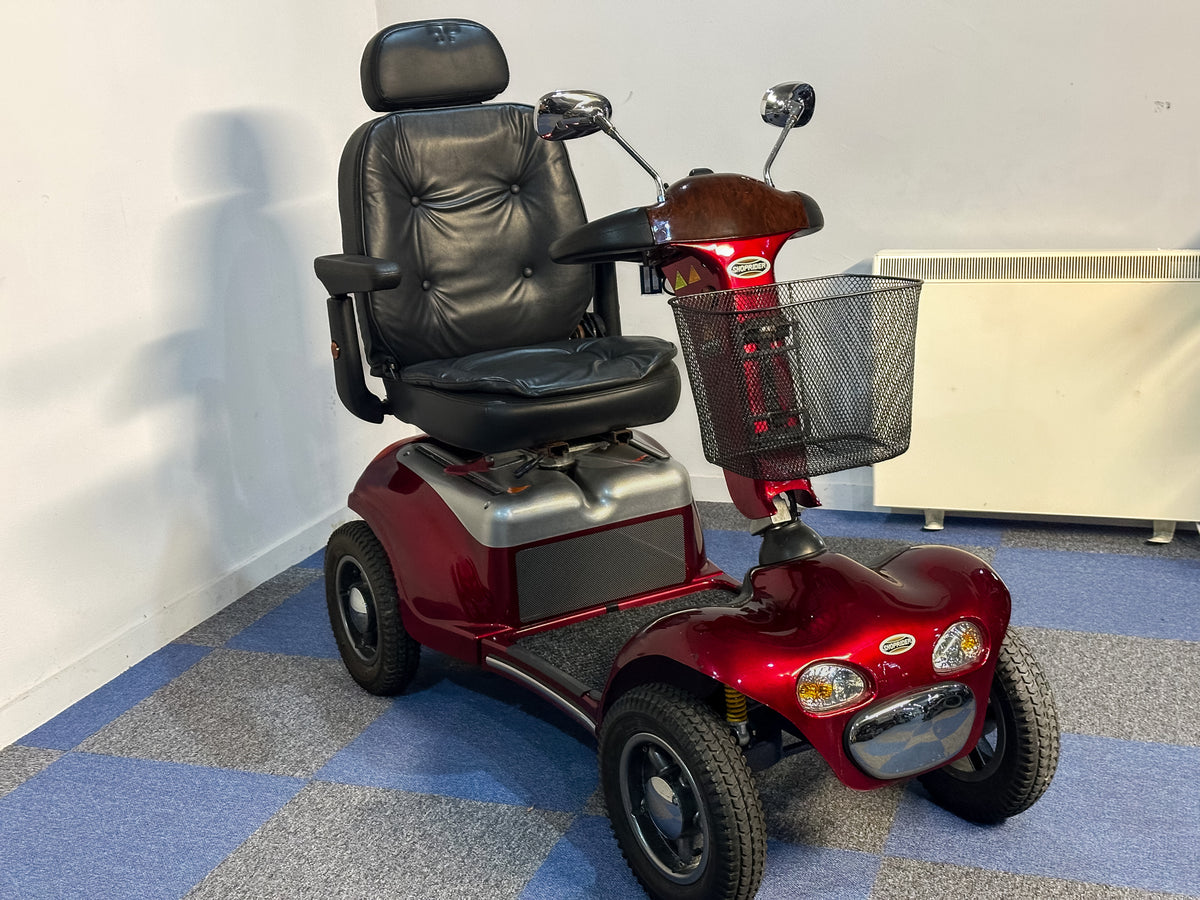 Shoprider Cordoba Used Mobility Scooter Large All-Terrain 8mph Roma Off-Road Red 13295 Main image