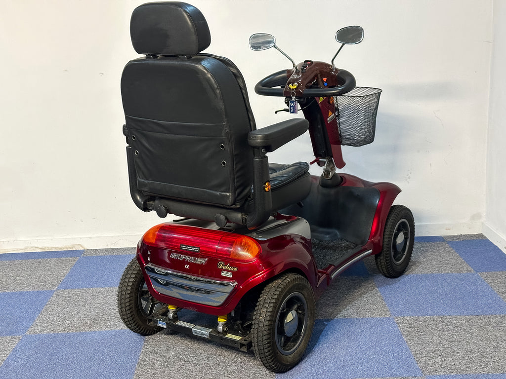 Shoprider Cordoba Used Mobility Scooter Large All-Terrain 8mph Roma Off-Road Red 13295