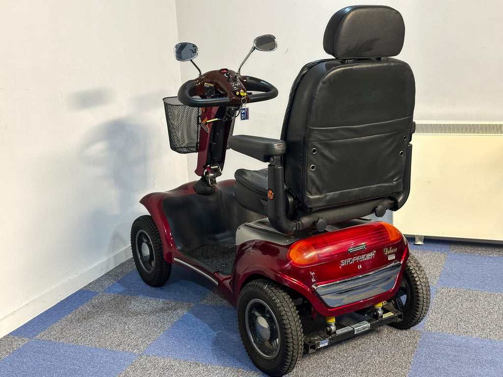 Shoprider Cordoba Used Mobility Scooter Large All-Terrain 8mph Roma Off-Road Red 13295