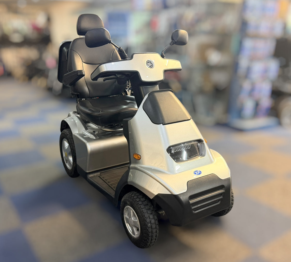 TGA Breeze S4 Silver 2021 All Terrain Off-Road Mobility Scooter Main image
