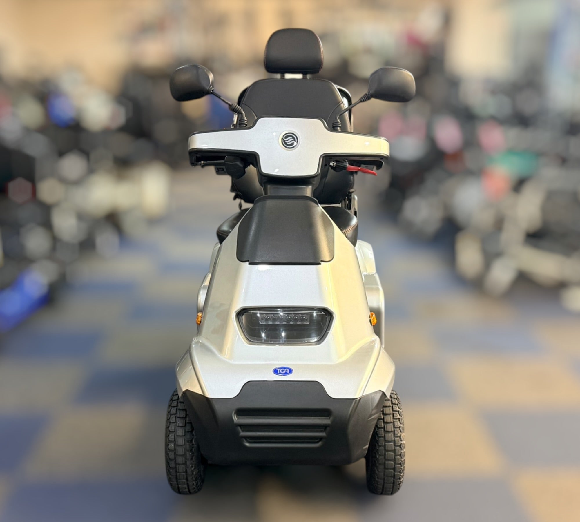 TGA Breeze S4 Silver 2021 All Terrain Off-Road Mobility Scooter Secondary image