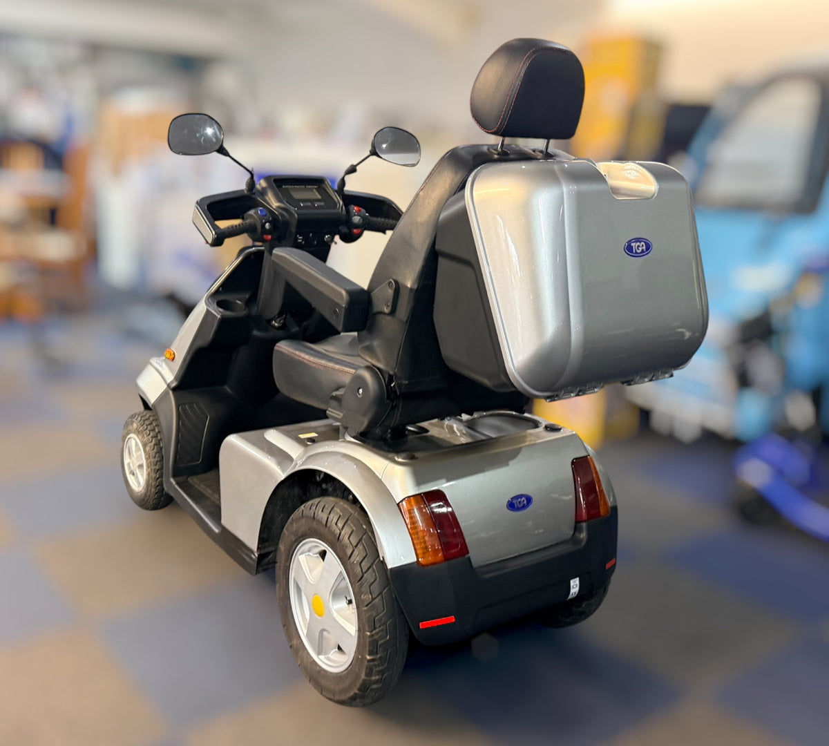 TGA Breeze S4 Silver 2021 All Terrain Off-Road Mobility Scooter