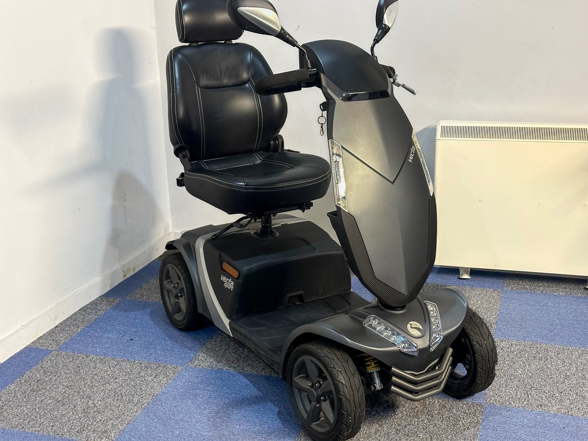 Rascal Vecta Sport Electric Mobility Scooter 8mph Suspension Max Grip ...