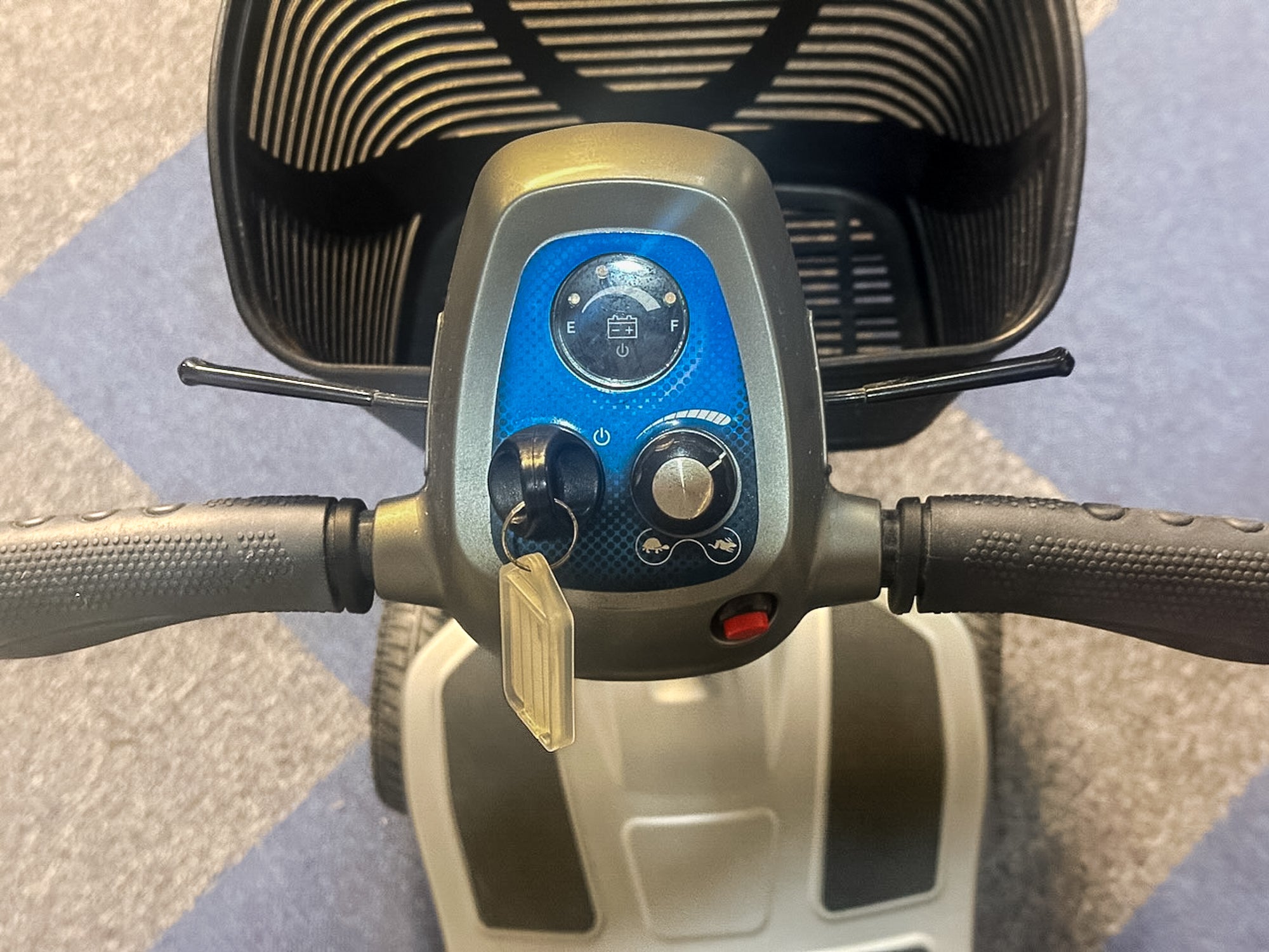 Motion Healthcare Alumina Mobility Scooter Grey 20ah 15 miles