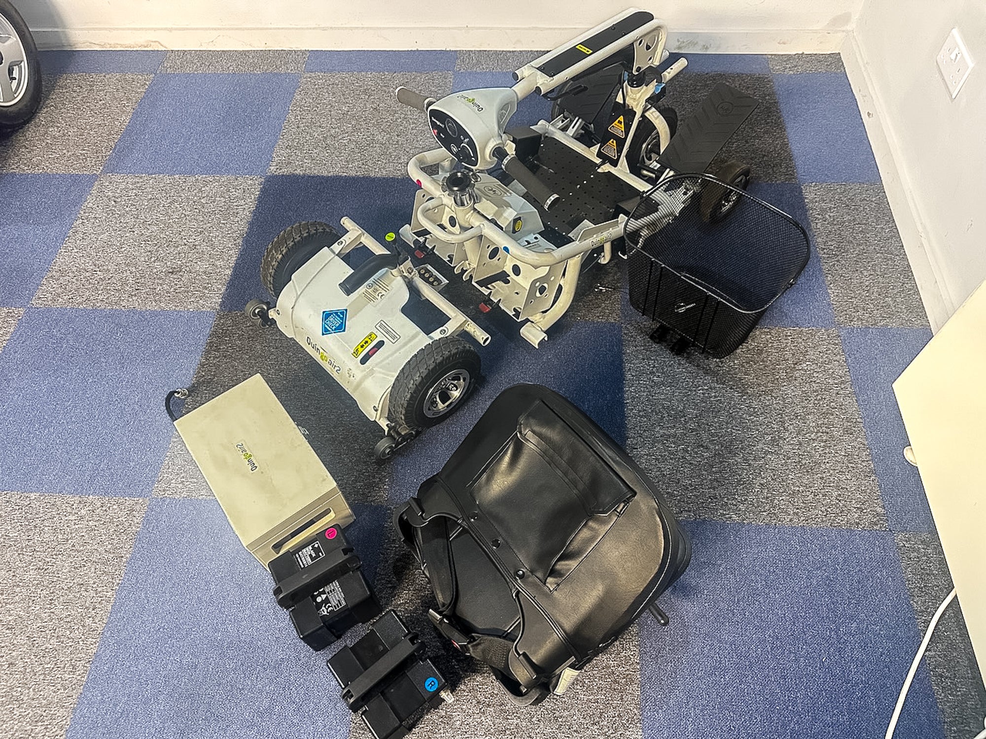 Quingo Air 2 Used Mobility Scooter Boot Transportable 3 Wheel Trike 13591 Secondary image