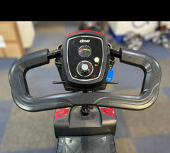Drive Style Red Mobility Scooter 14Ah Small Transportable Boot Lightweight 4mph