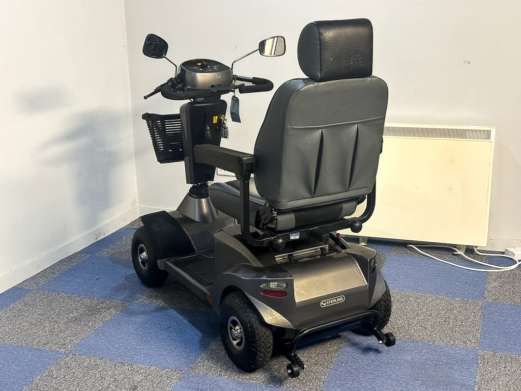 Sunrise Medical Sterling S425 Used Mobility Scooter Graphite 8mph Midsize