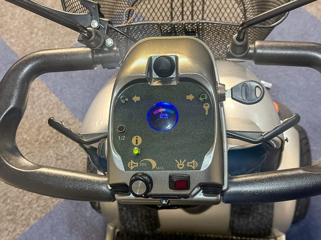2018 Land Ranger S HD 35 Stone Bariatric Road Scooter 8mph Large All-Terrain Off-Road Mobility Silver