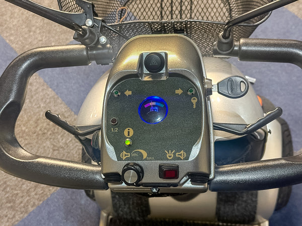 2018 Land Ranger S HD 35 Stone Bariatric Road Scooter 8mph Large All-Terrain Off-Road Mobility Silver