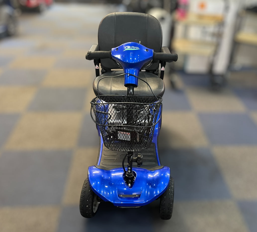 Kymco Healthcare Kymco Mini LS – Blue Boot Mobility Scooter