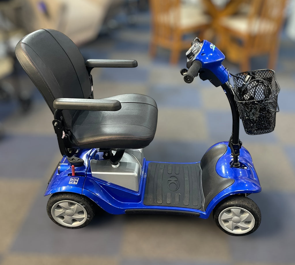 Kymco Healthcare Kymco Mini LS – Blue Boot Mobility Scooter