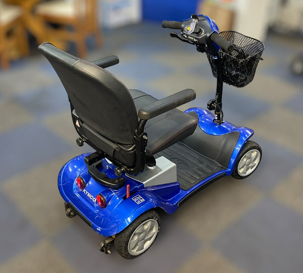 Kymco Healthcare Kymco Mini LS – Blue Boot Mobility Scooter