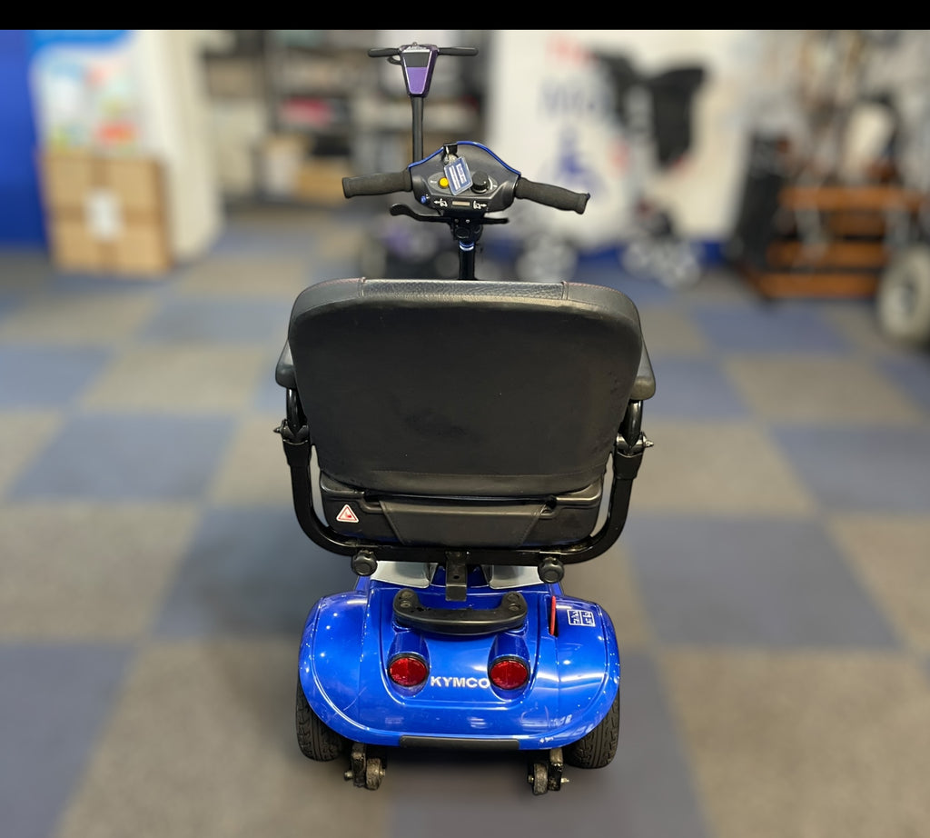 Kymco Healthcare Kymco Mini LS – Blue Boot Mobility Scooter