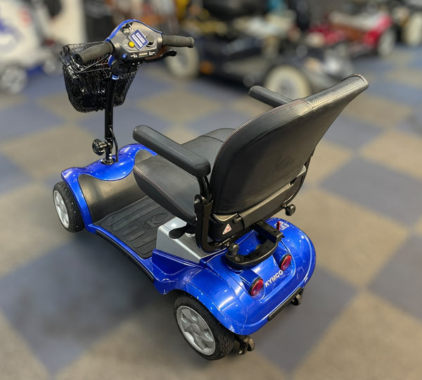 Kymco Healthcare Kymco Mini LS – Blue Boot Mobility Scooter