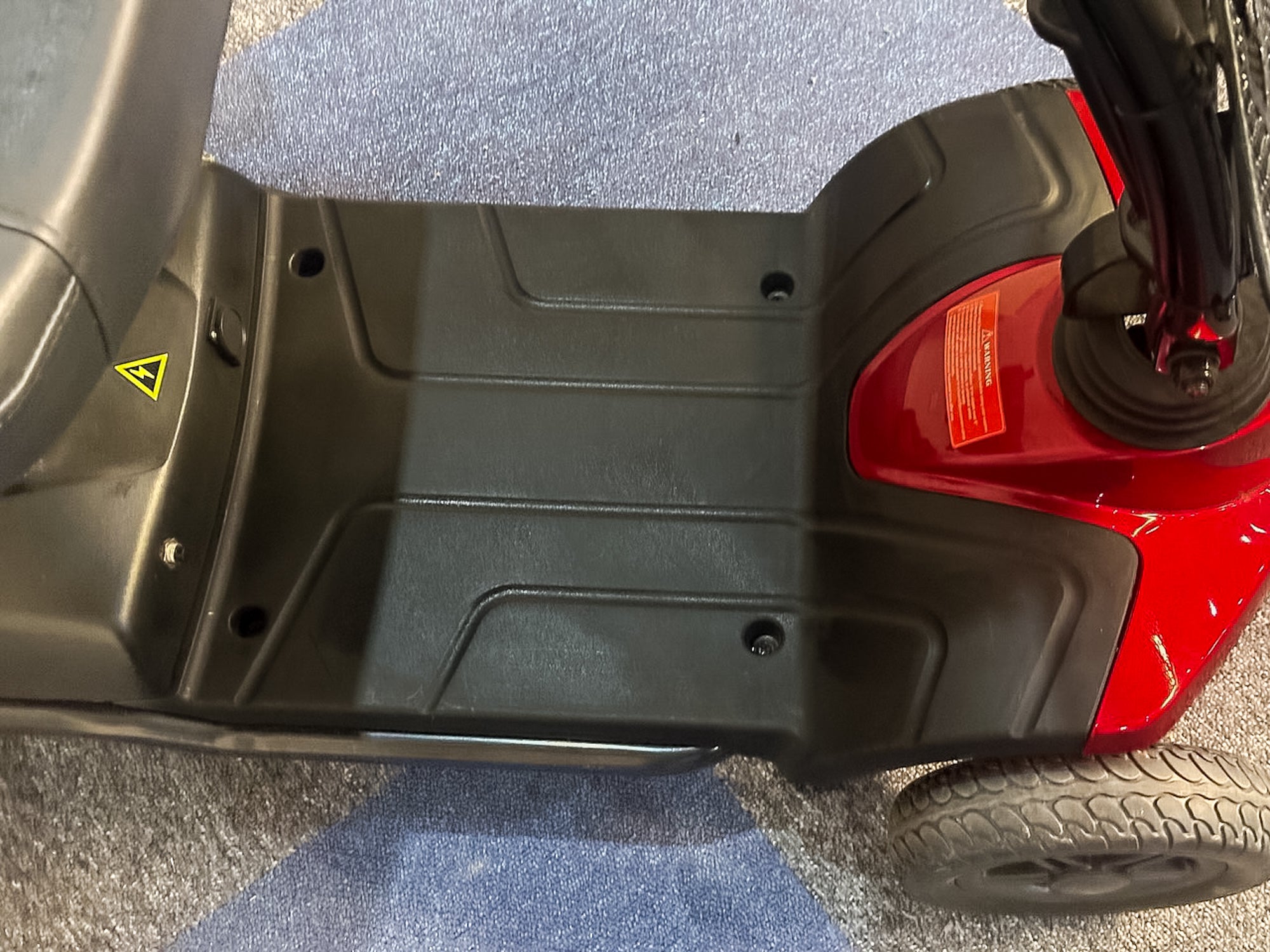 CareCo Dynamo Transportable Small Boot Mobility Scooter Red