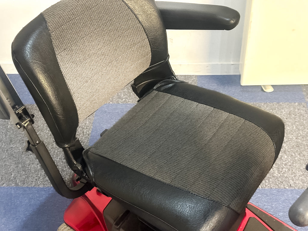 Pride Revo 2.0 4mph Mobility Scooter Transportable Boot Suspension Red