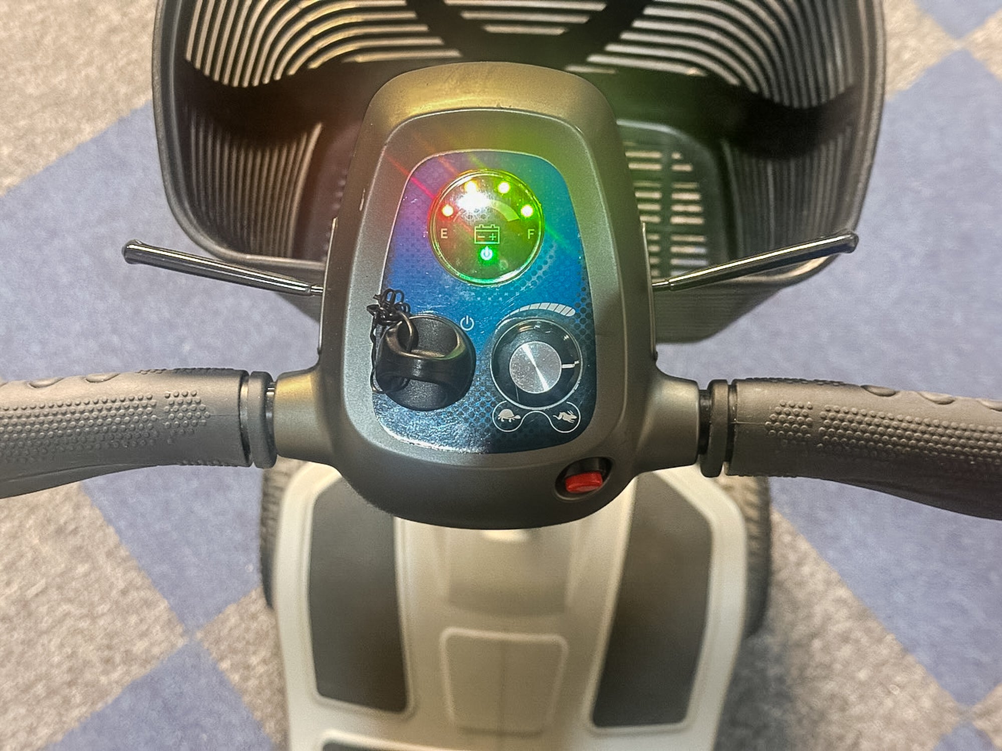 Lightweight Aluminium Mobility Scooter Lithium Battery Motion Healthcare Alumina