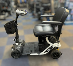 Monarch Whizz Mobility Scooter Small Transportable Pneumatic Tyres White