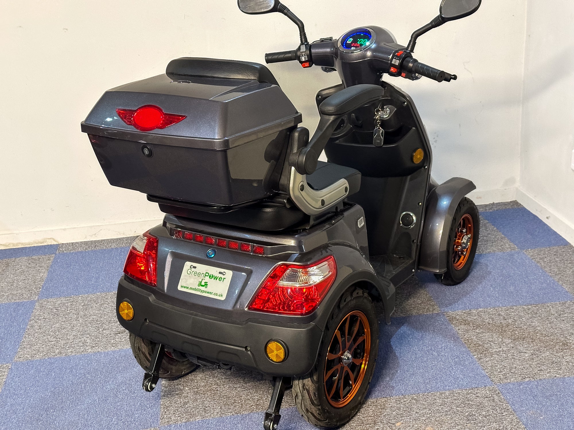 Green Power Fastest 4 Electric Mobility Scooter 15mph Road Legal