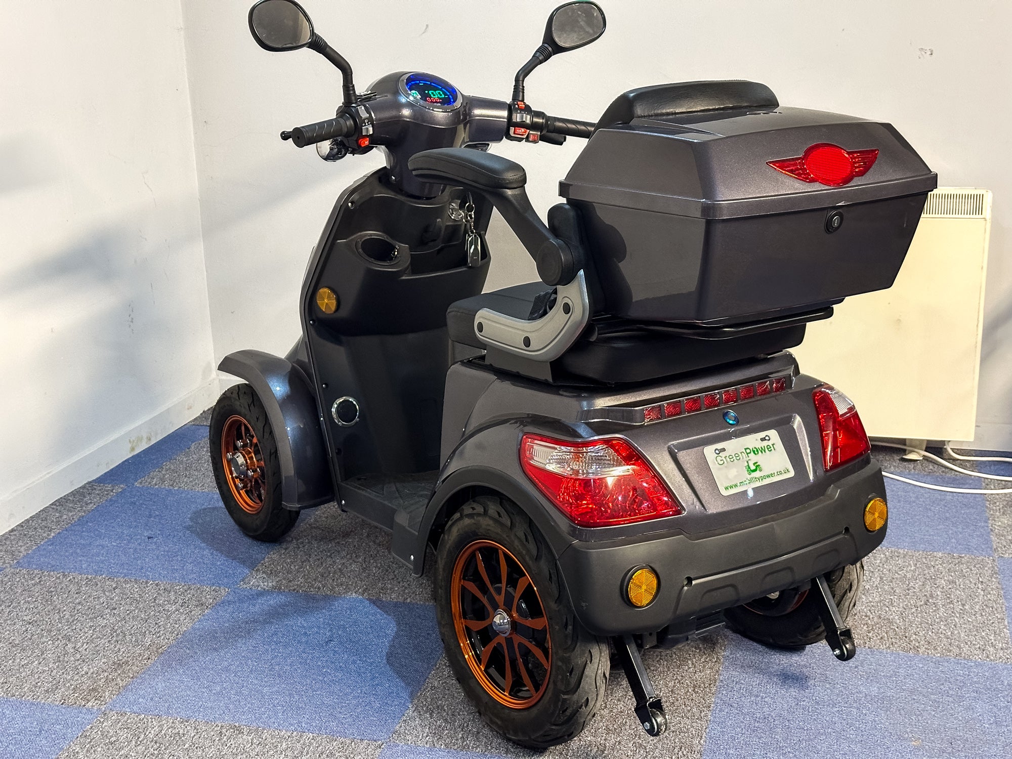 Green Power Fastest 4 Electric Mobility Scooter 15mph Road Legal