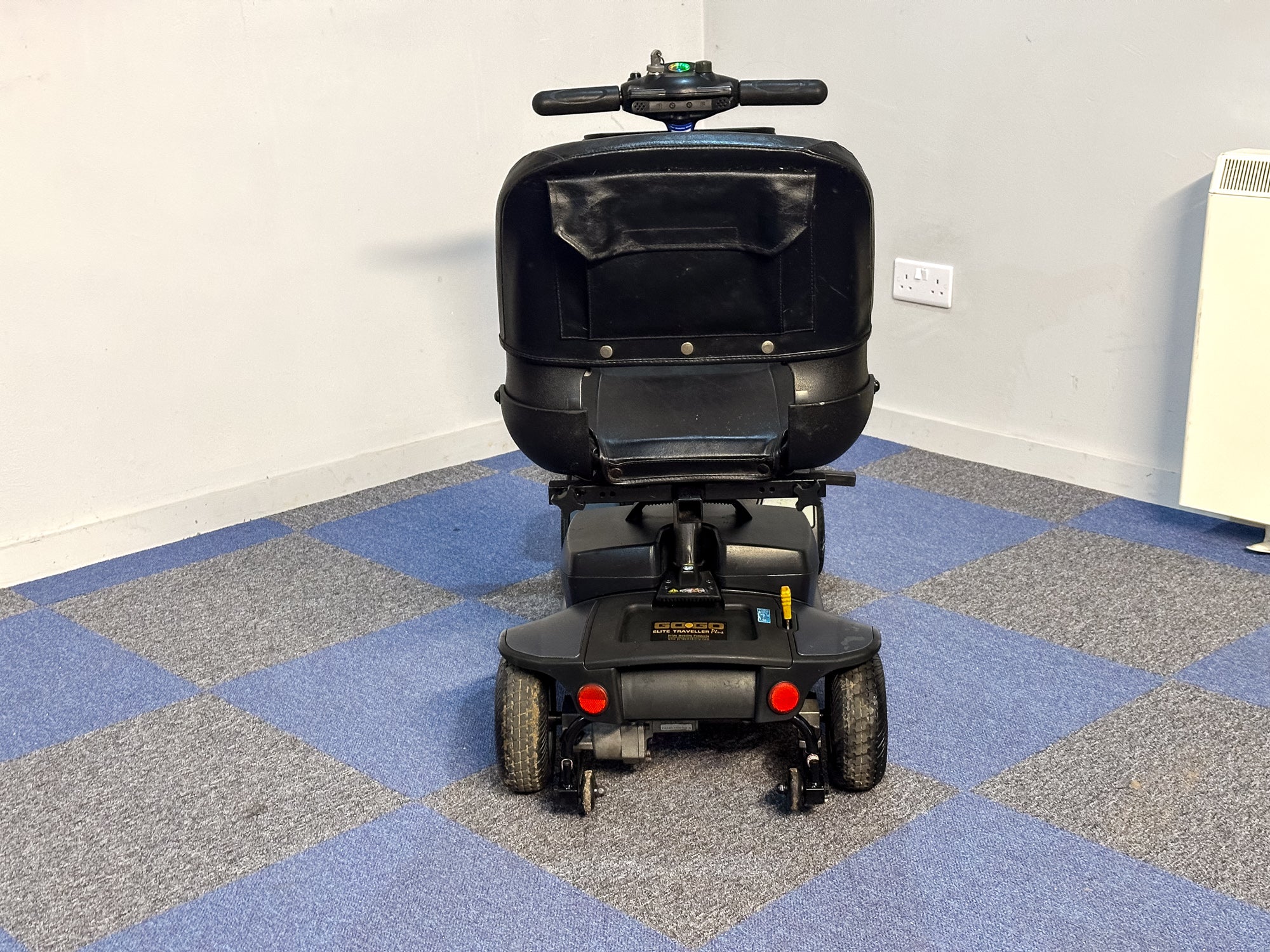 Pride Go-Go Elite Traveller Plus Used Mobility Scooter Boot Small Portable Grey 4mph