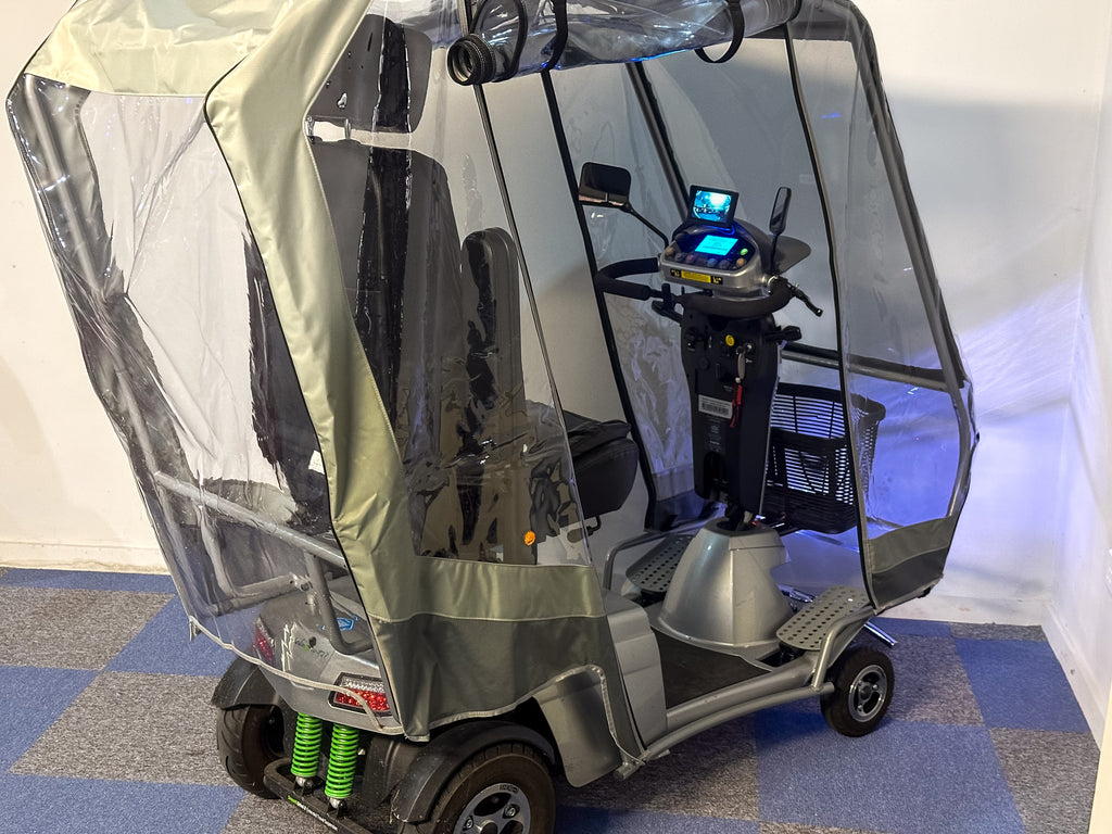Quingo Toura 2 Canopy 5 Wheel Mobility Scooter 8mph Road Legal